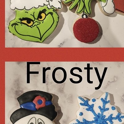 Christmas Sugar Cookie Individually Wrapped