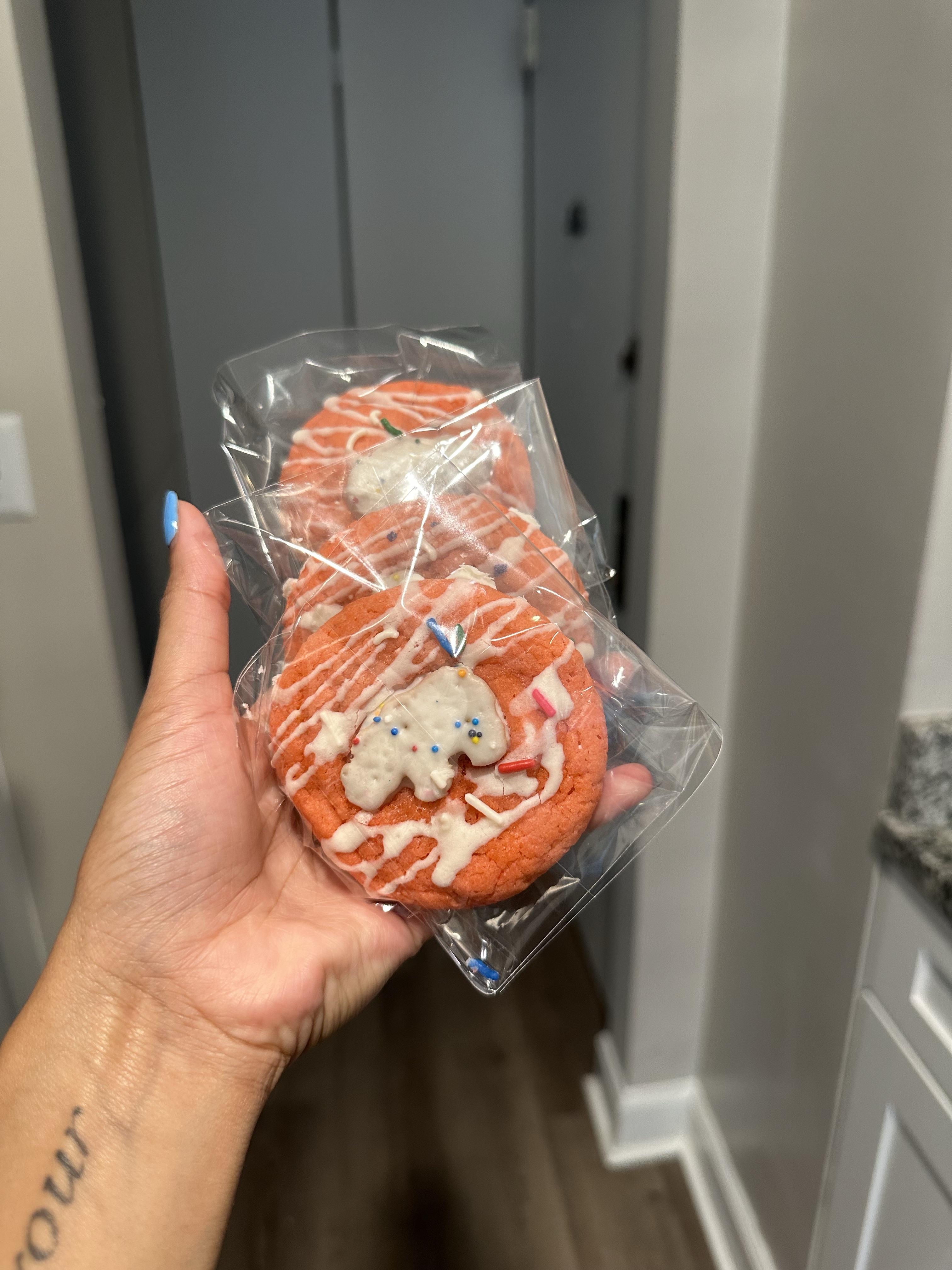 Strawberry Frosted Animal Cracker 