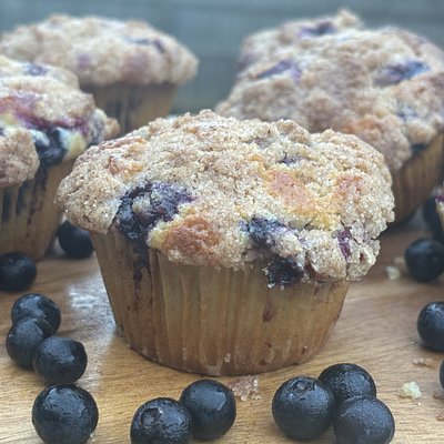Sourdough Blueberry Muffins (package of 4)