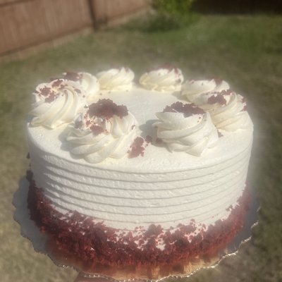 8” Red Velvet Cake 