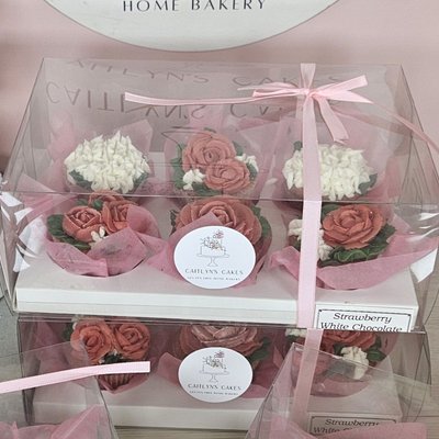 Bouquet Cupcake Gift Box