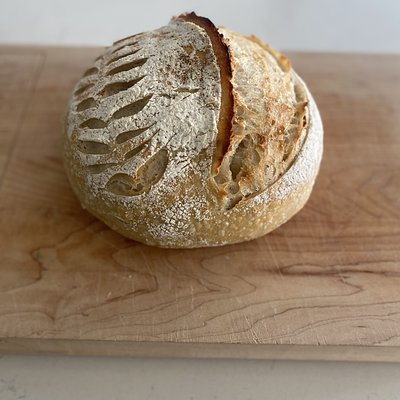 Traditional Organic Boule Loaf