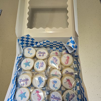 Gluten-Free Mini Decorated Sugar Cookies - 2 Dozen 1"