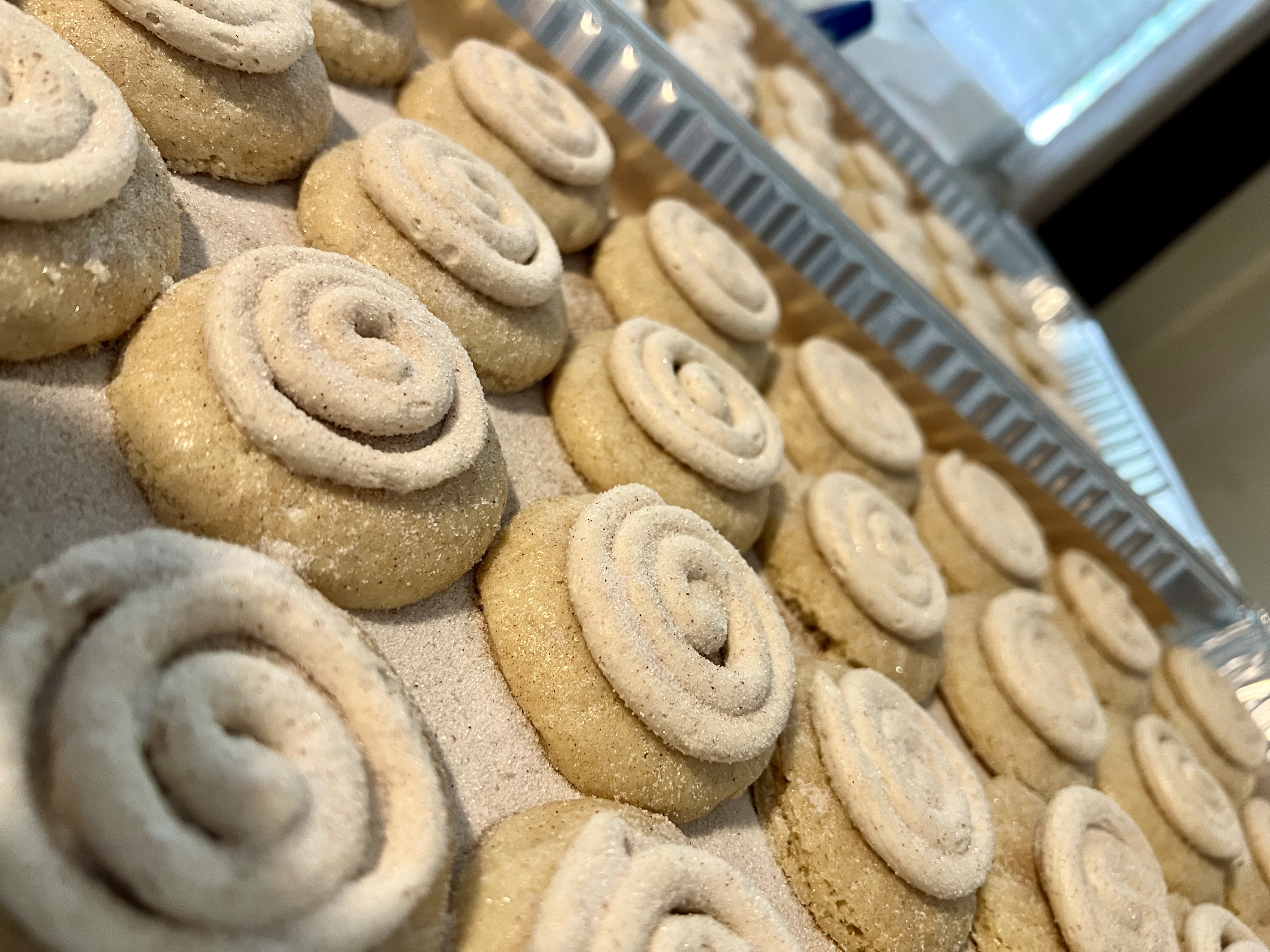 Frosted Churro Cookies 