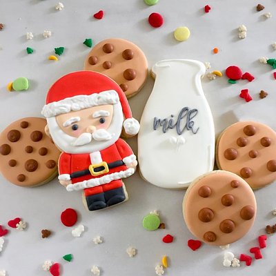 Cookies with Santa Box (6) 