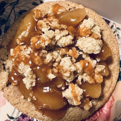 Caramel Apple Crumble 