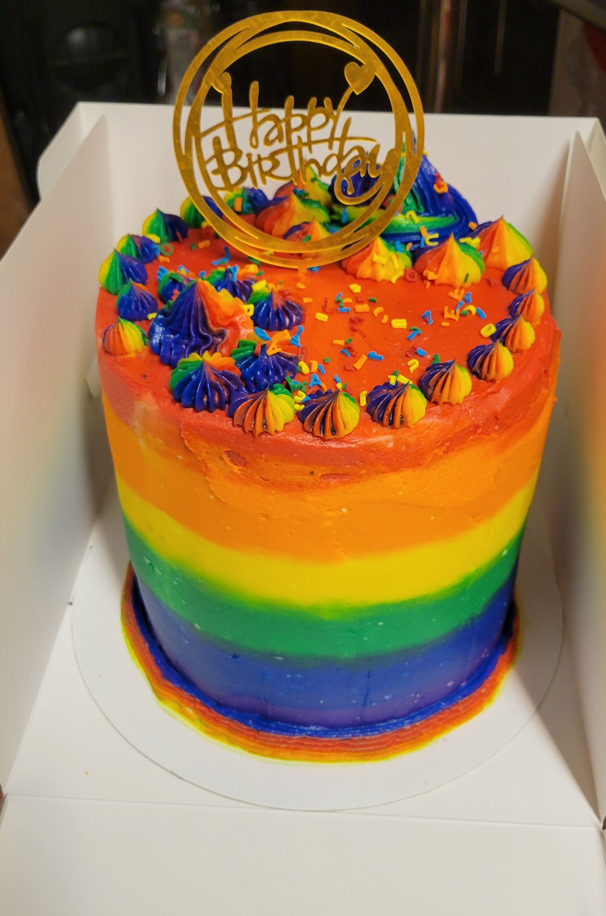 Rainbow Cake