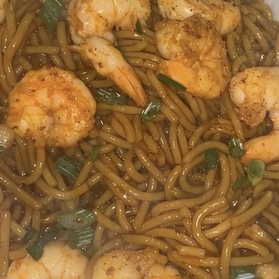 Shrimp 🍤 Lo Mein Noodles 