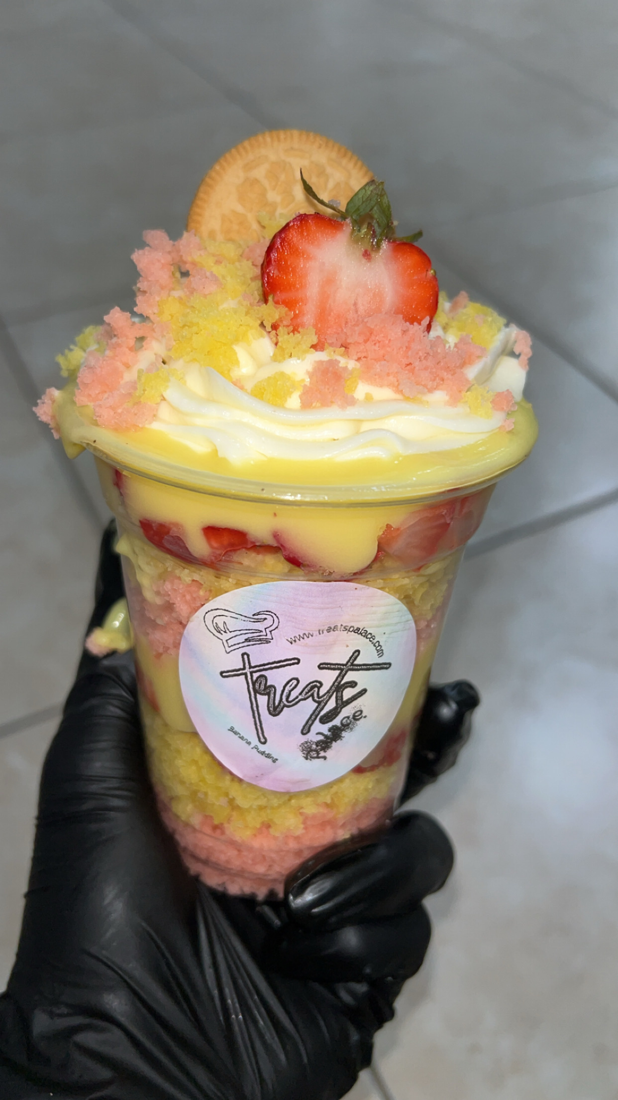 Strawberry Lemon Cheesecake Pudding 