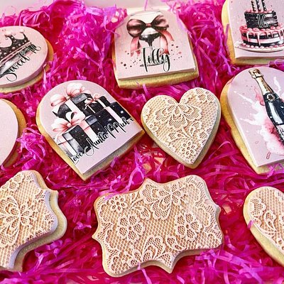 Fondant Topped Sugar Cookies 