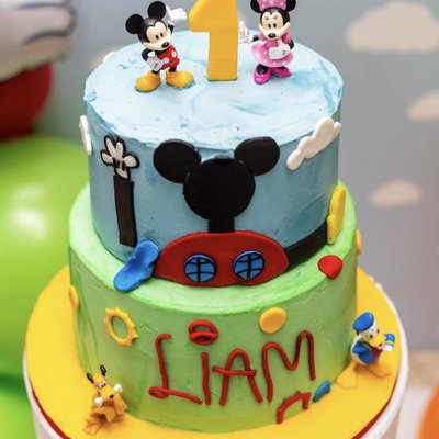 2 tier Custom Cake