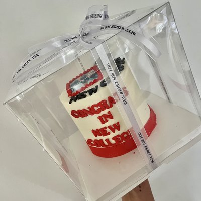 6 Inch Customs Cake