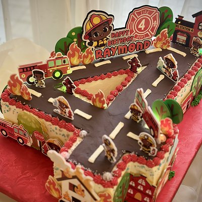 14 Inch Carved Number Cake