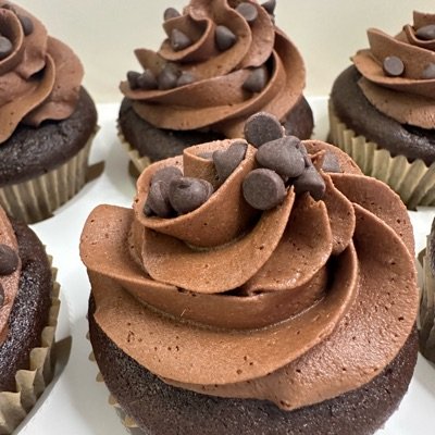 1/2 Dozen Chocolate Lovers Cupcakes -GF