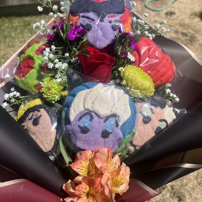 Custom conchas bouquet 💐 Real