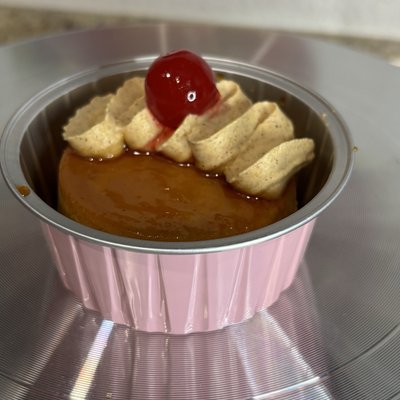 Pumpkin Spice Flan