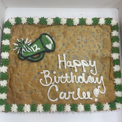 Half Sheet Cookie Cake (Single Layer)