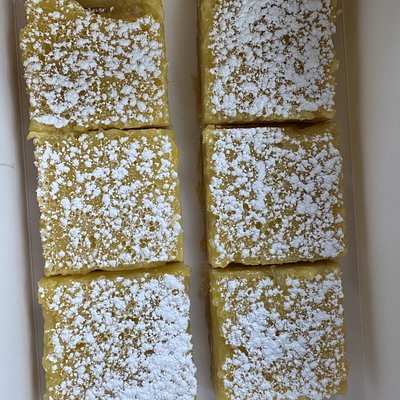 Sourdough Lemon Bars 