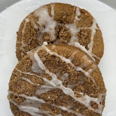 Stuffed Peach Cobbler Cookie