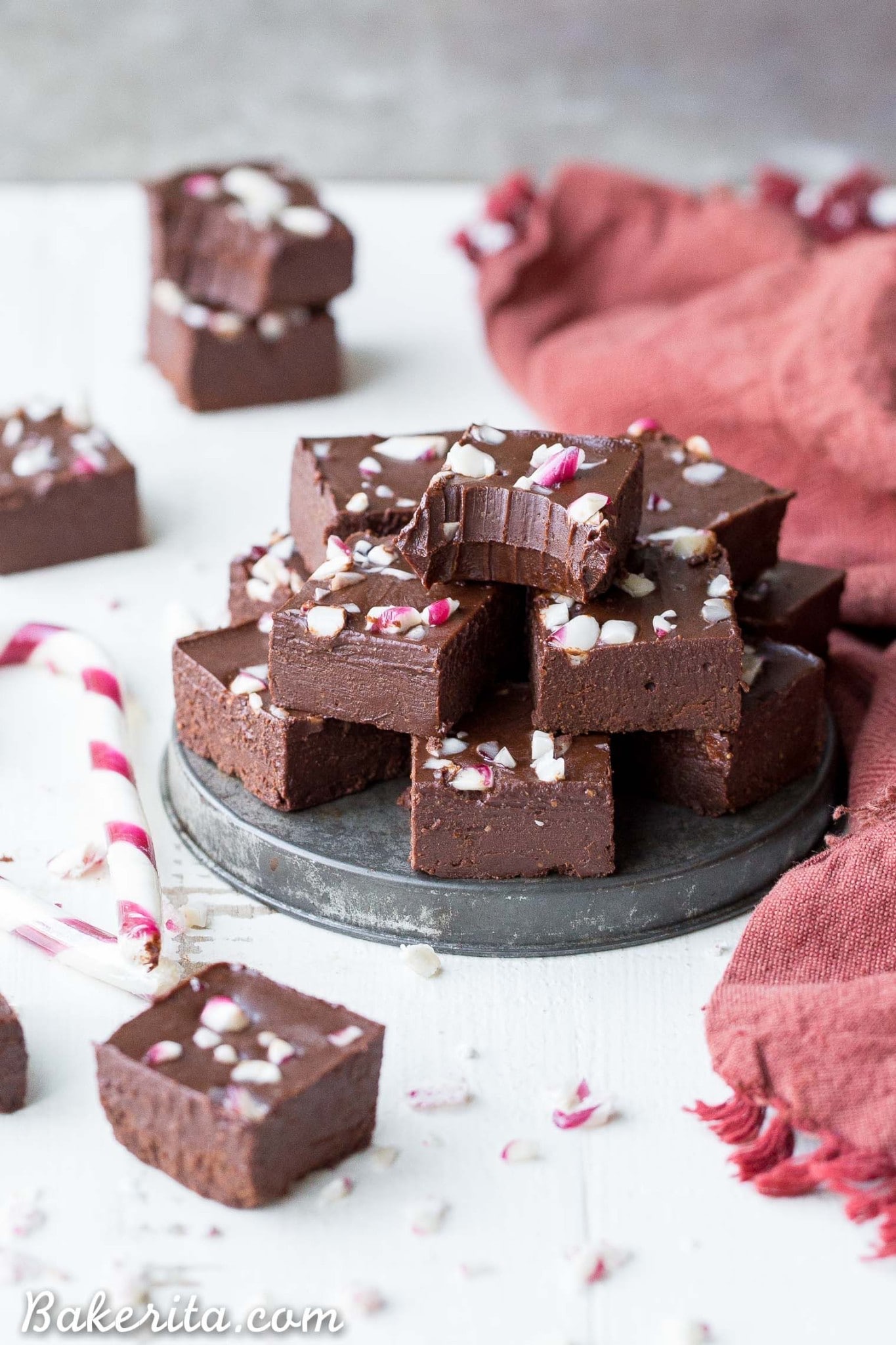 Chocolate Peppermint Fudge