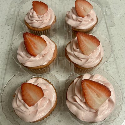 Strawberry Cupcakes