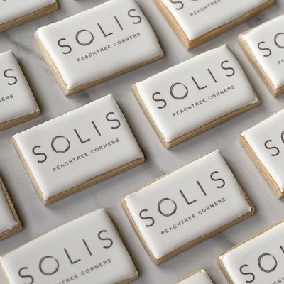 Printed Logo Cookies
