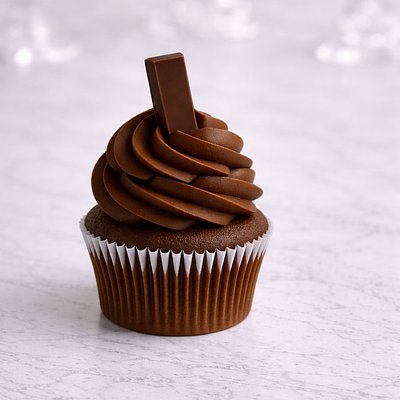 Kitkat Cupcakes