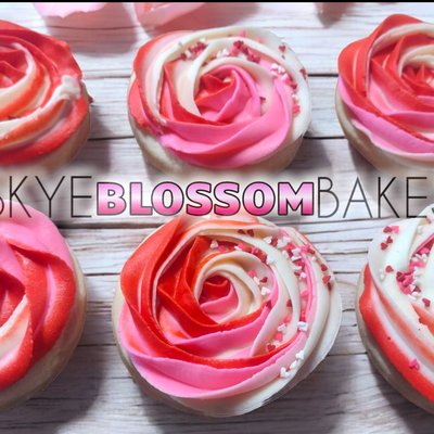 Skye Blossom Original Sugar Cookie Rounds With Buttercream Frosting 
