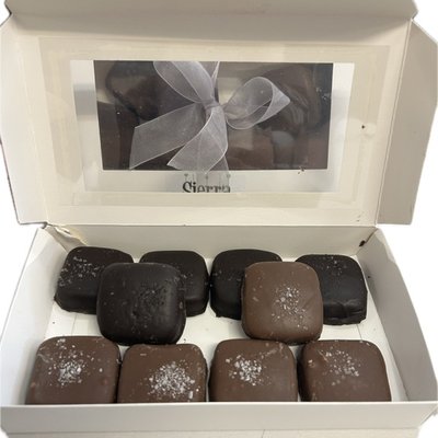 Salted Caramel Squares In