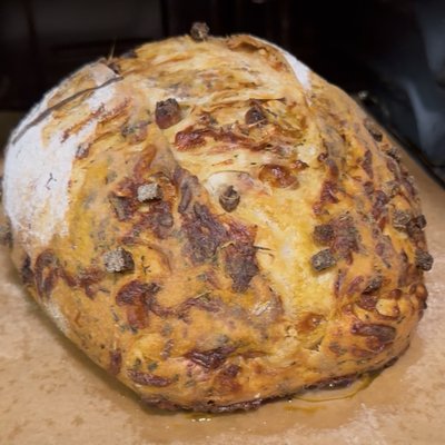 Pepperoni Pizza Sourdough Loaf