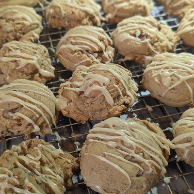 Maple Pecan Brown Sugar Cookies