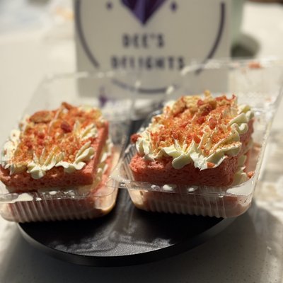 Tres leches slice