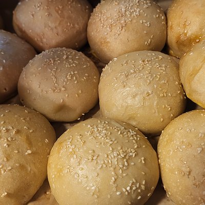 Sourdough Hamburger Buns 6pk