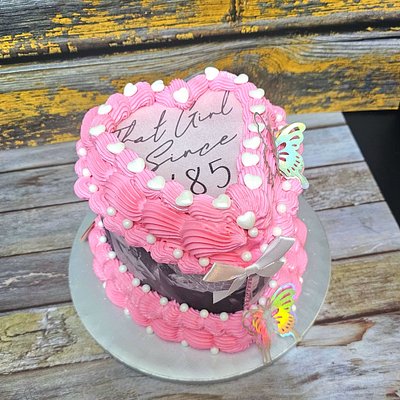 6" Burn Cake (Round, Square, Heart)