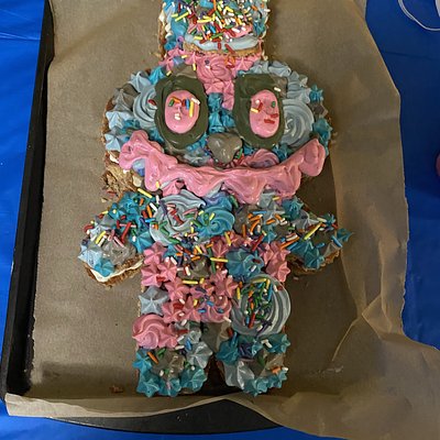 Double Layer Cookie Cake 