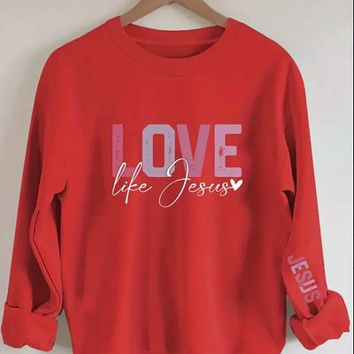 Valentines Pre Order RED Crewneck Sweater, SIZE XL