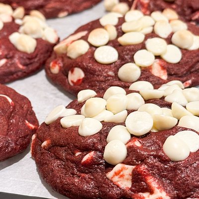 Red Velvet Cookies - Dozen 