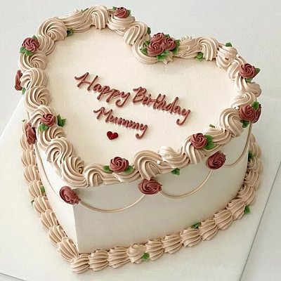 10 Inch Heart Cake 