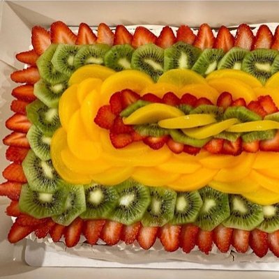 Pavlova Extra Grande De Frutas Mixtas (35 a 40 Porciones)