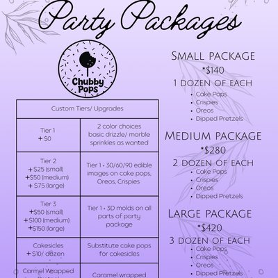 Small Party Package 