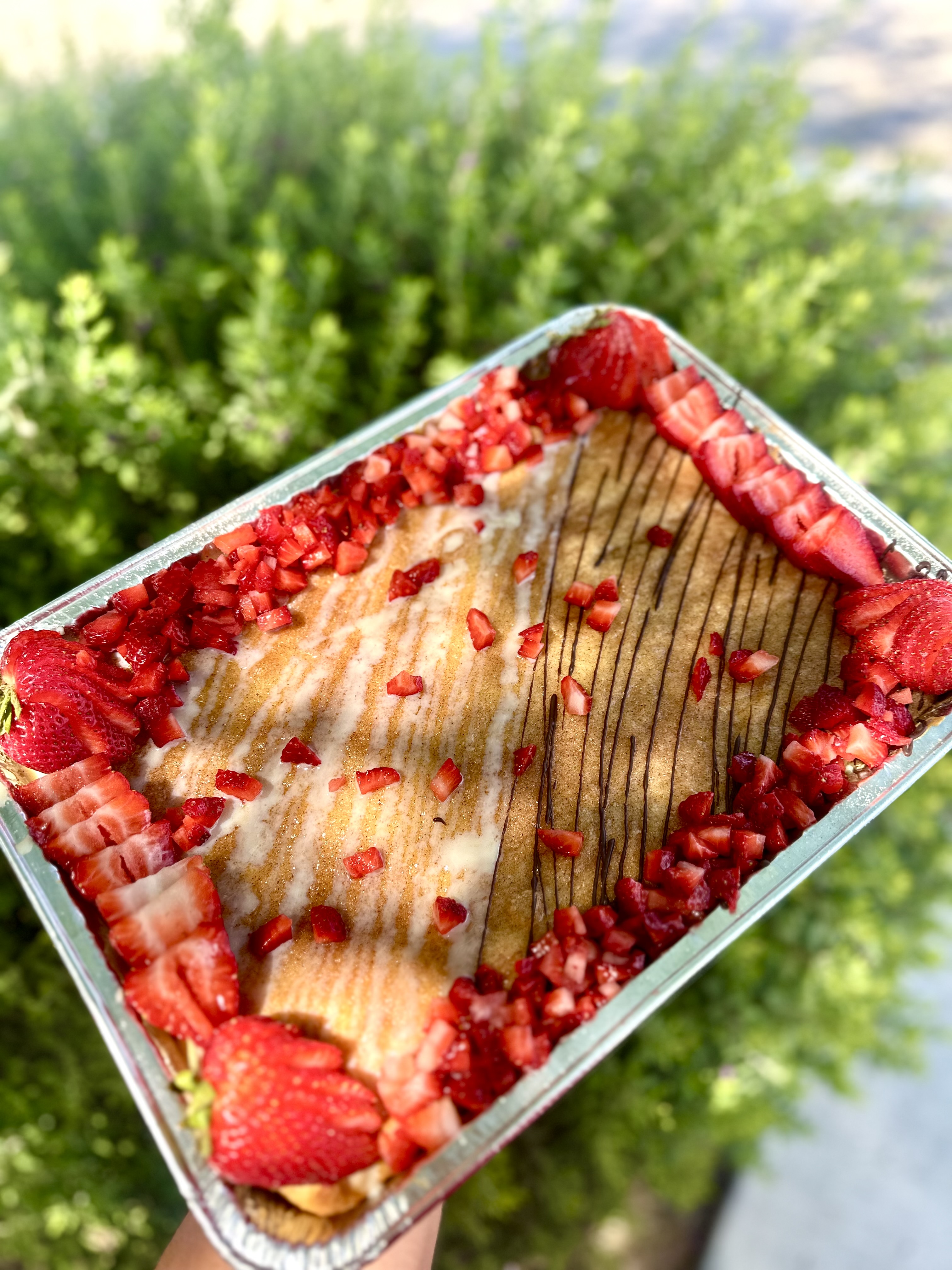 Churro Cheesecake Tray