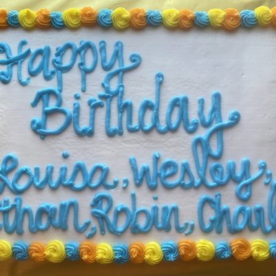 1/4 Sheet Cake (9x13)