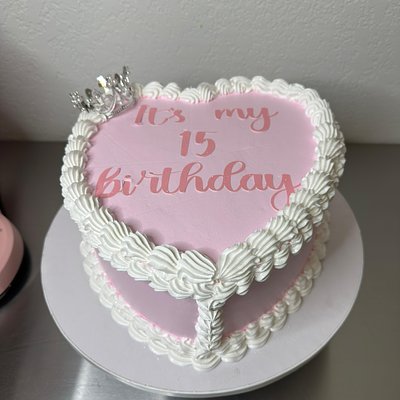Pasteles Corazón / Heart Cakes
