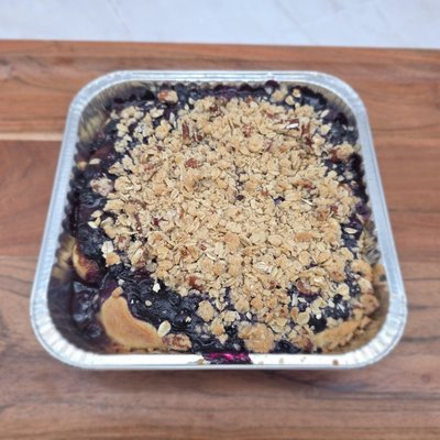 Blueberry Cobbler Cinnamon Rolls 