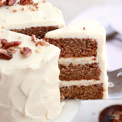 Spice Cake With Cream Cheese Frosting 
