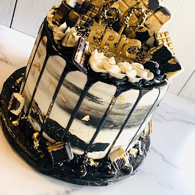 8in 3layer Cake (feeds 16-25)