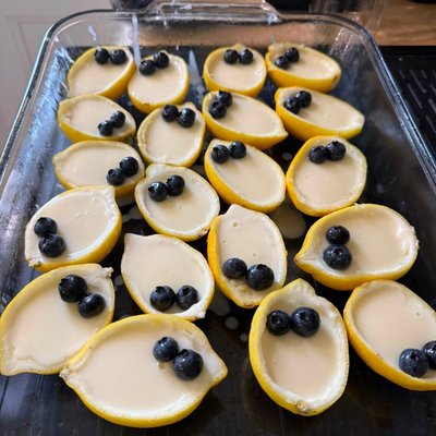 Lemon Possets 