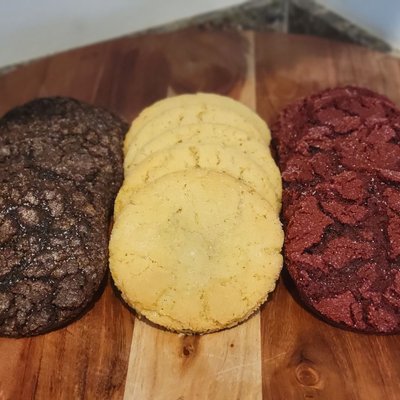 Red Velvet Sugar Cookie