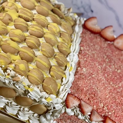 Nana-Berry Sheet Cake