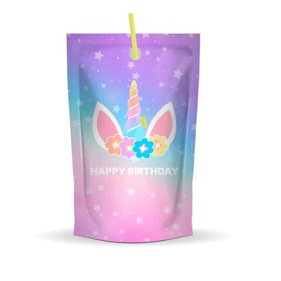 Custom Drink Pouch Label